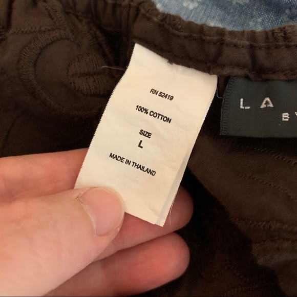 La Blanca Rod Beattie Brown Eyelet Swim Cover - Picture 5 of 7